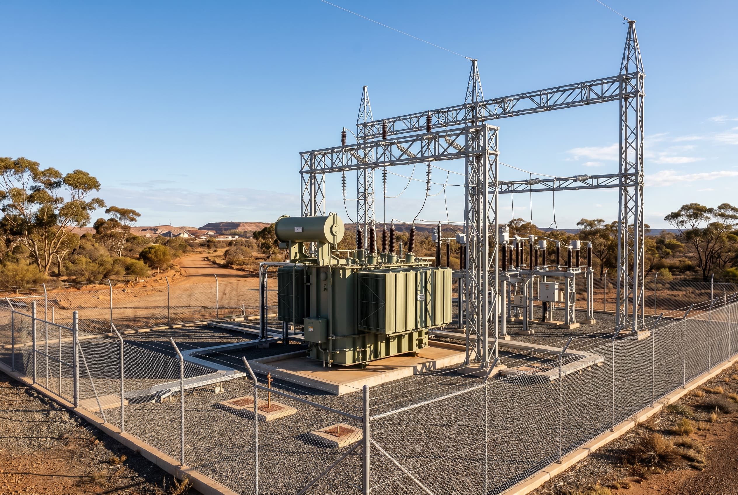 Goldfields Australia — Invincible South 30MVA, 66kV Substation