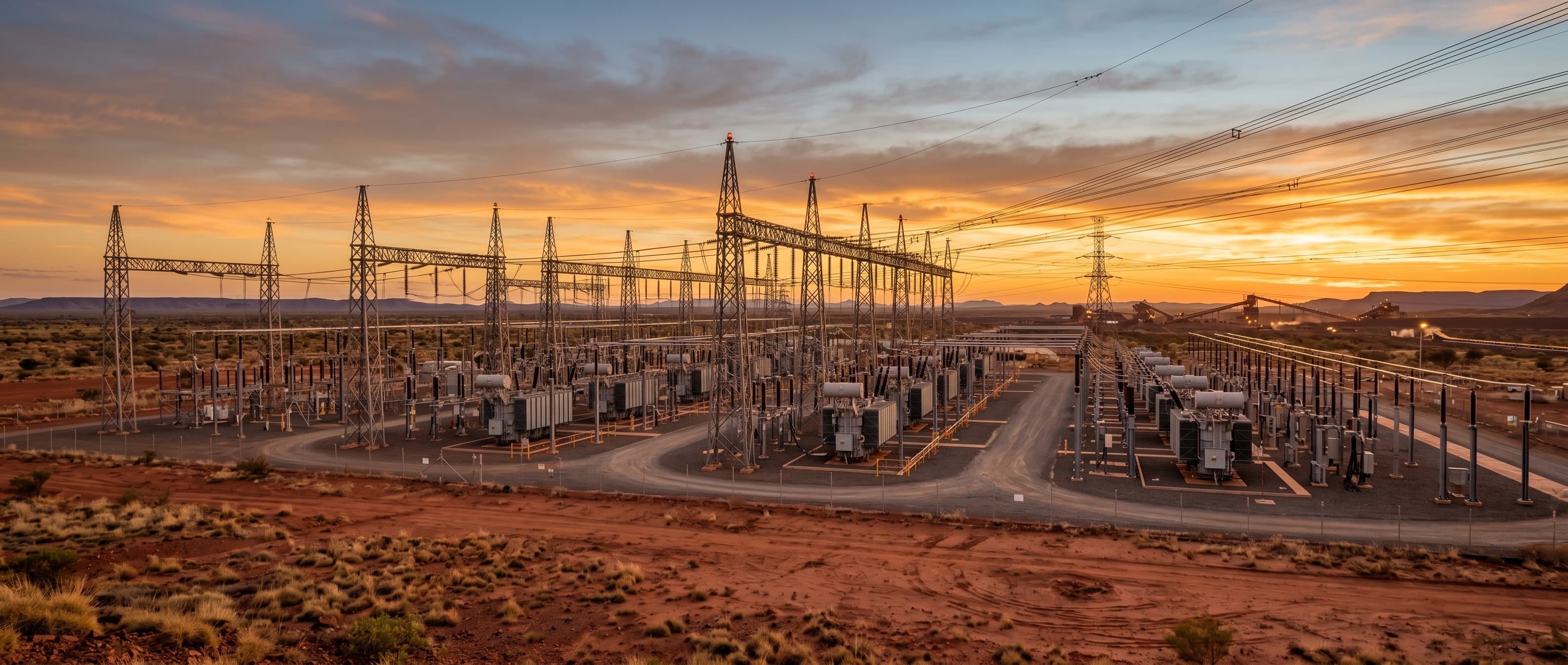 High voltage substation equipment